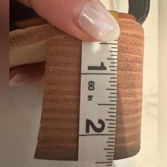 Anthropologie Bernardo strappy block heel classic feminine romantic elegant 90’s - Picture 12 of 15